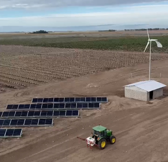 Sistema de generación on-grid fotovoltaico 40kW - Coronel Dorrego - Pcia. de Bs.As. - Empresa: Union Agraria SA